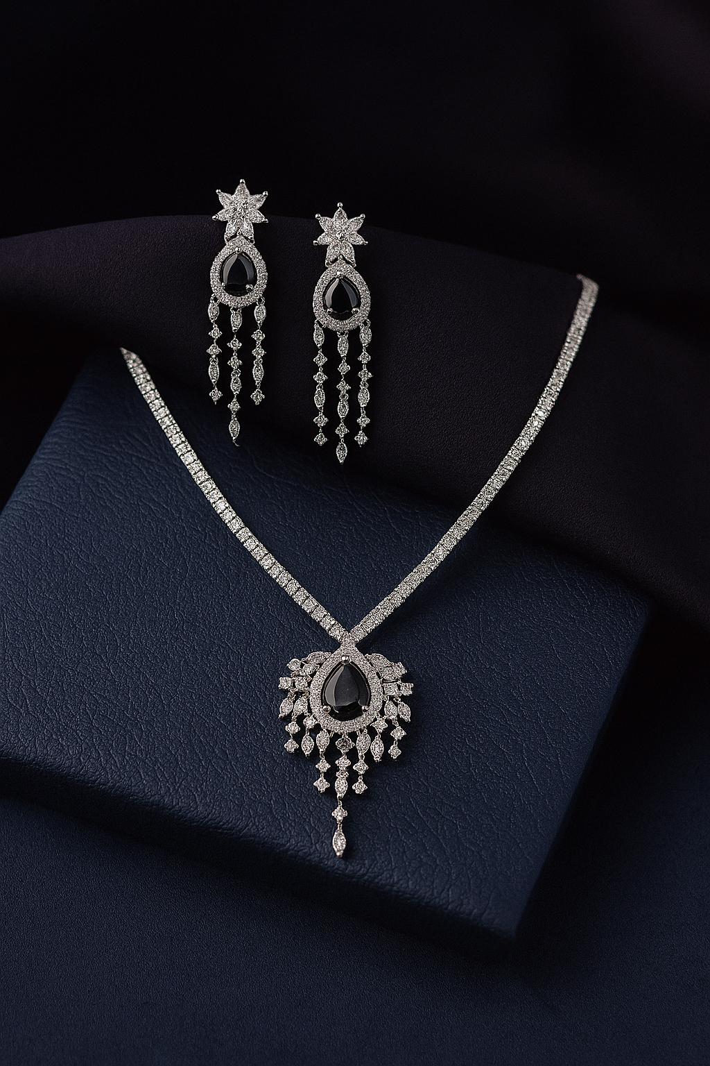 Midnight Radiance Necklace Set