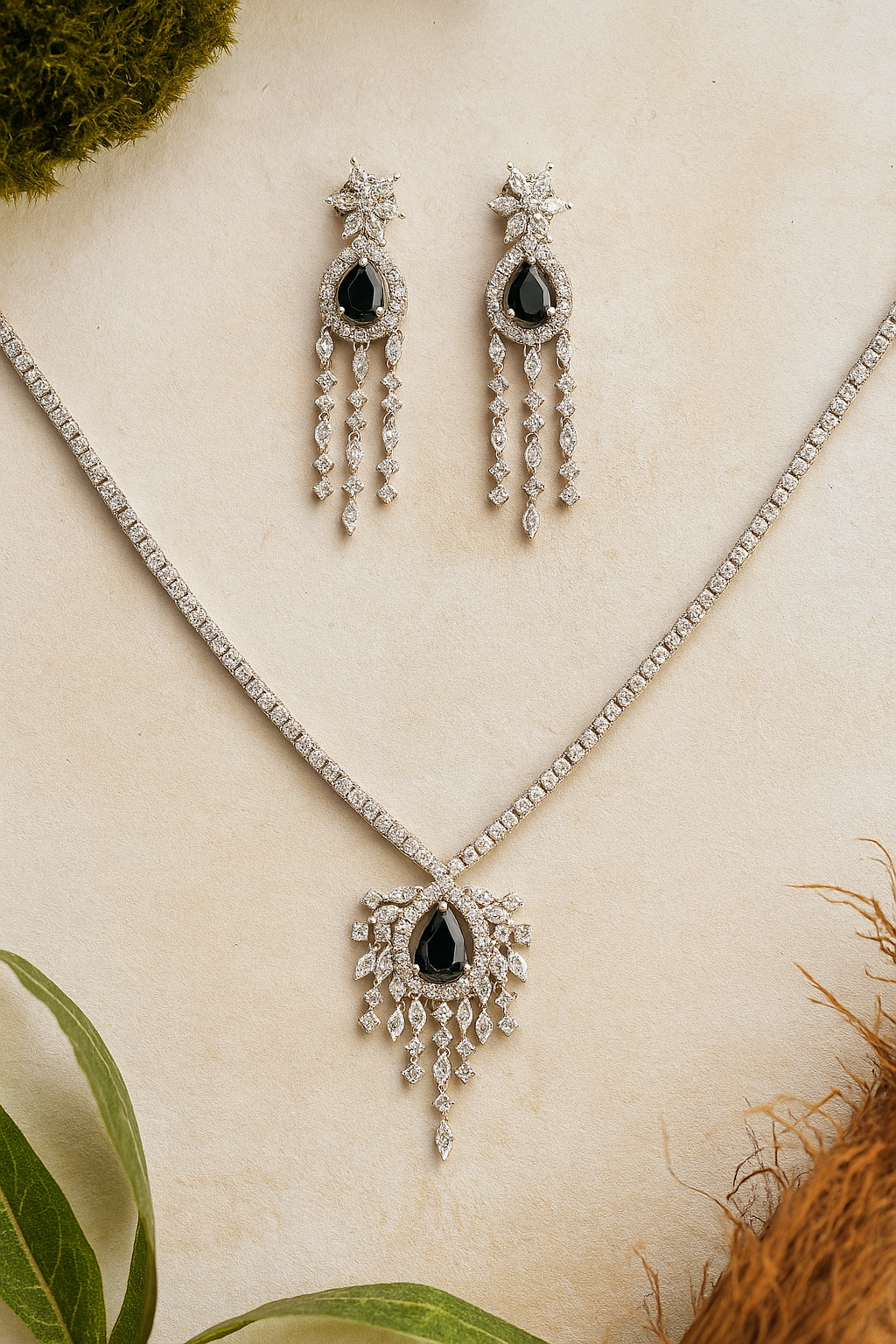 Midnight Radiance Necklace Set