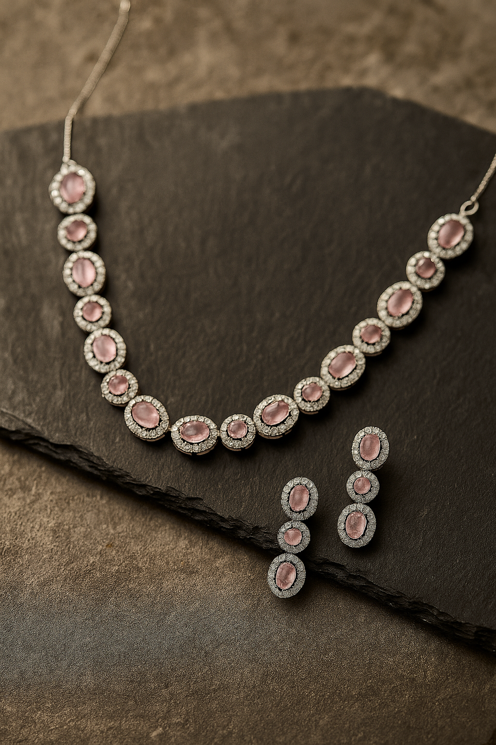 Violet Royal Necklace Set