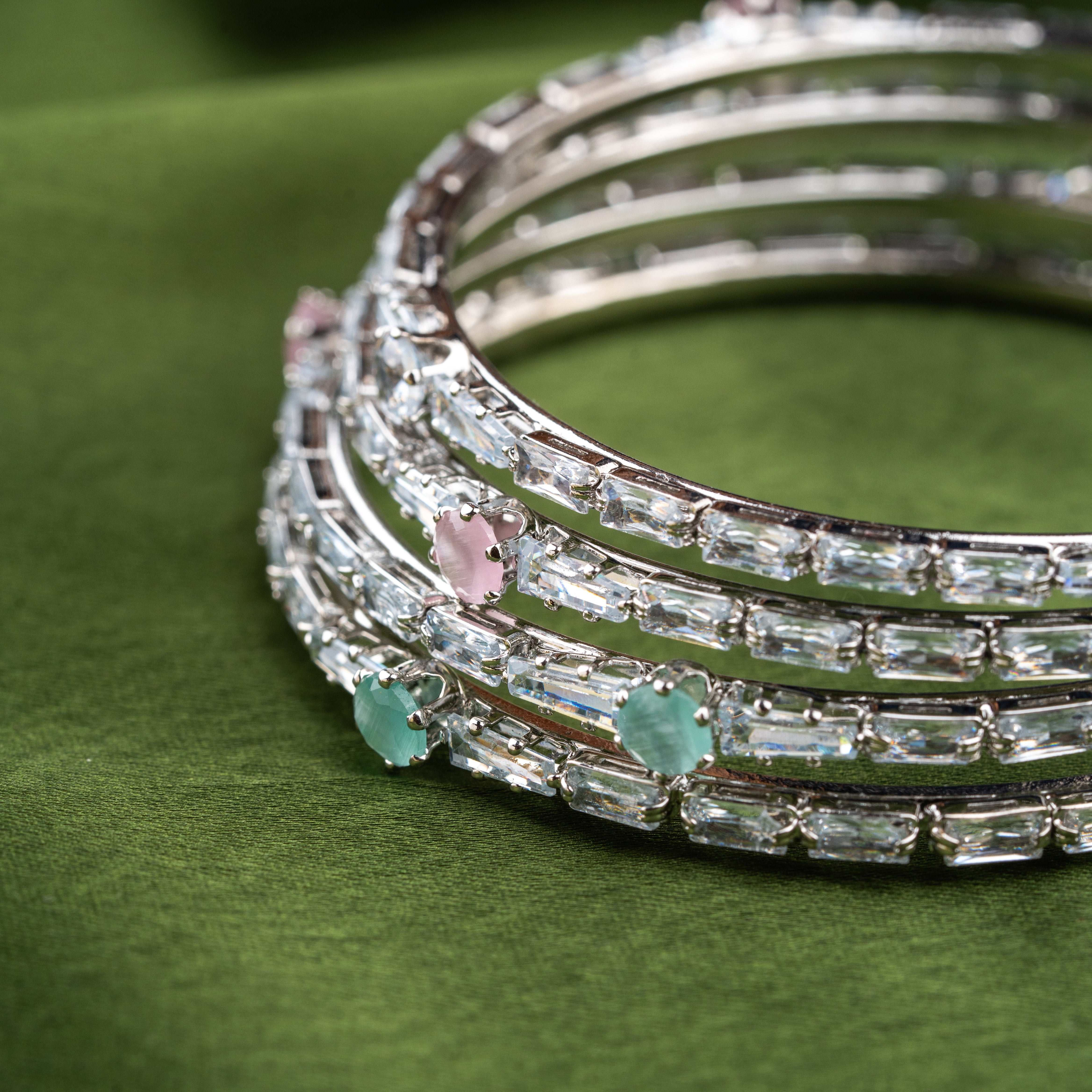Celestia Carat Enchanted Bangles Set