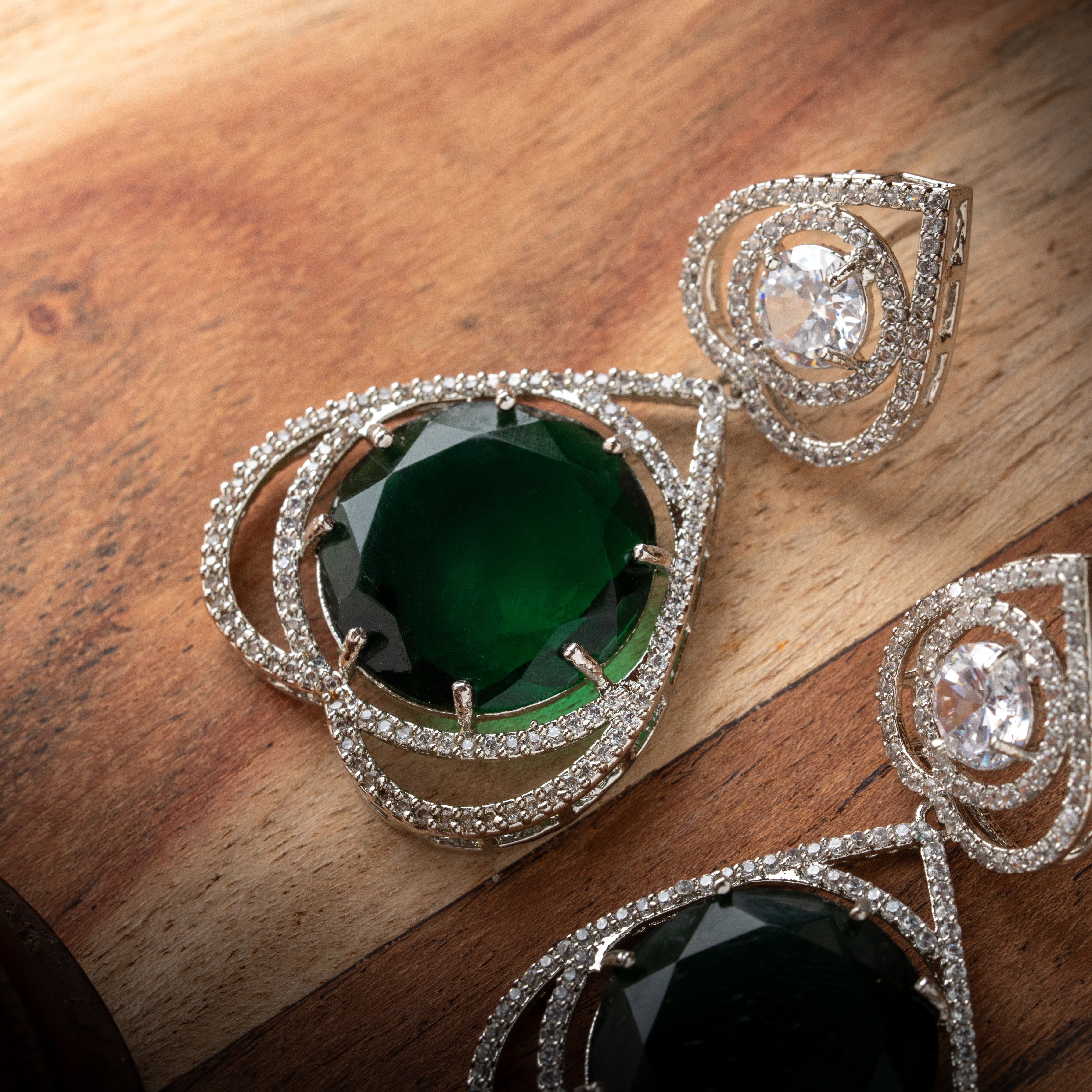 Midnight Teardrop Earrings