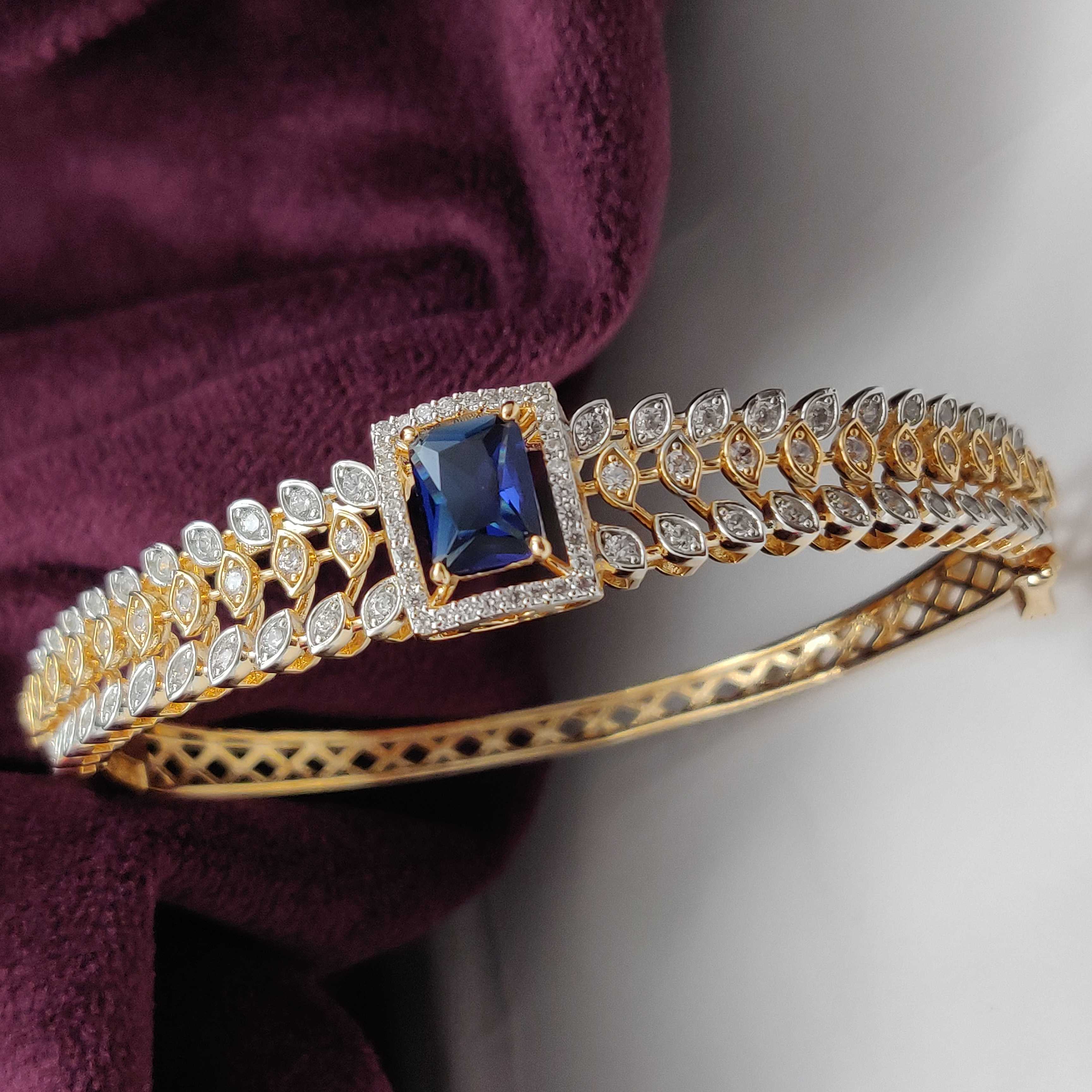 Royal Sapphire Bangle