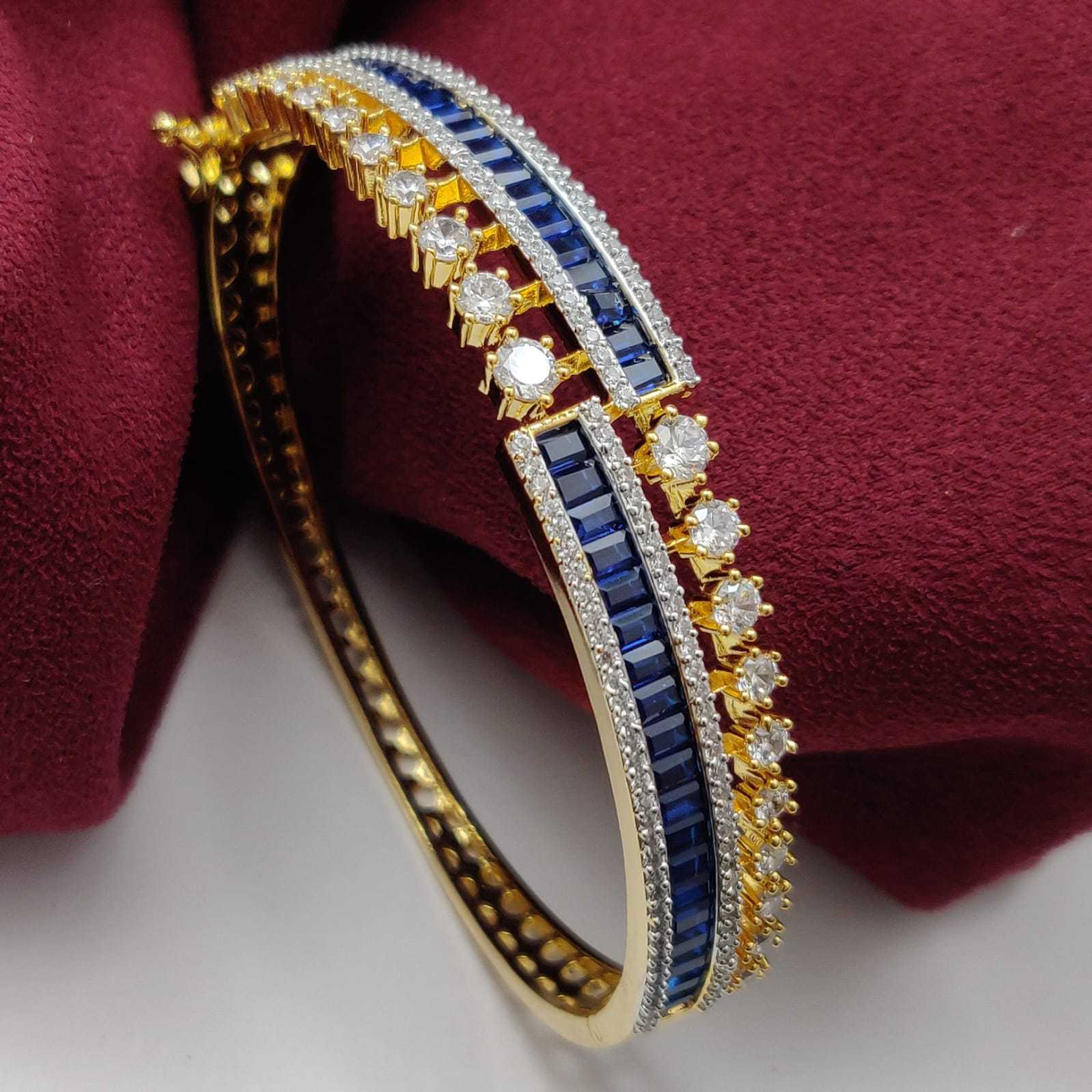 Royal Sapphire Line Bangle
