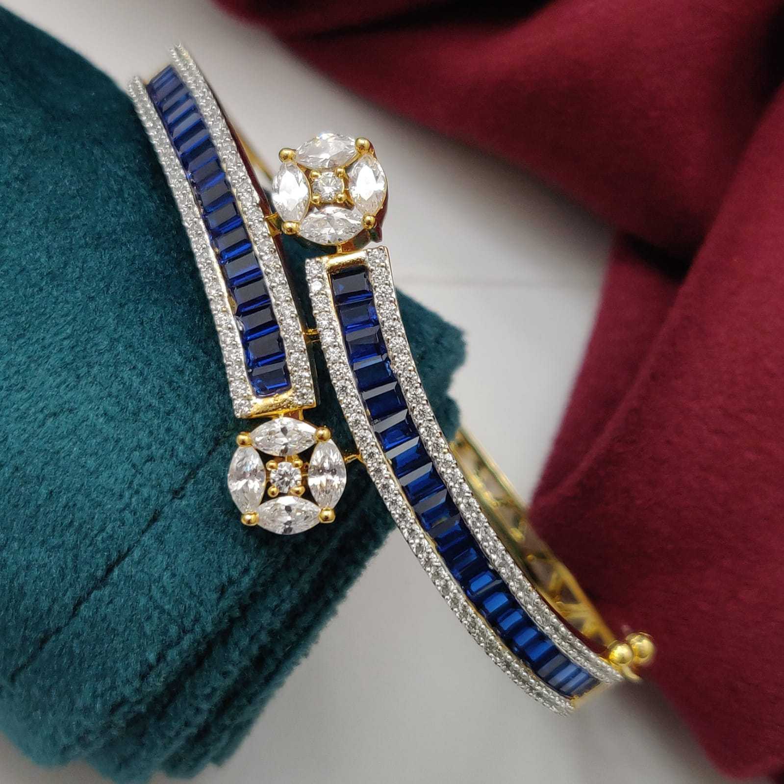 Sapphire Symphony Bangle