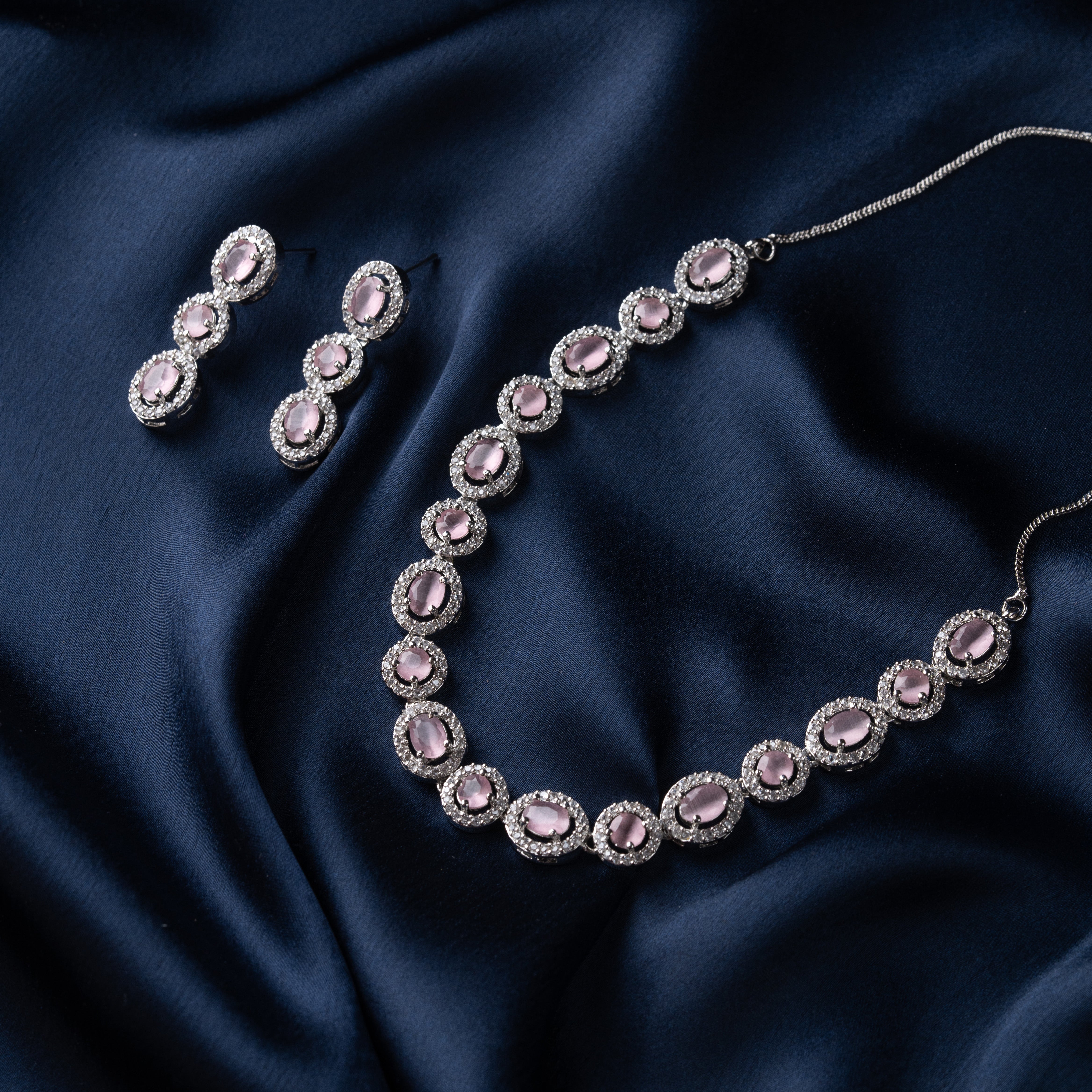 Violet Royal Necklace Set