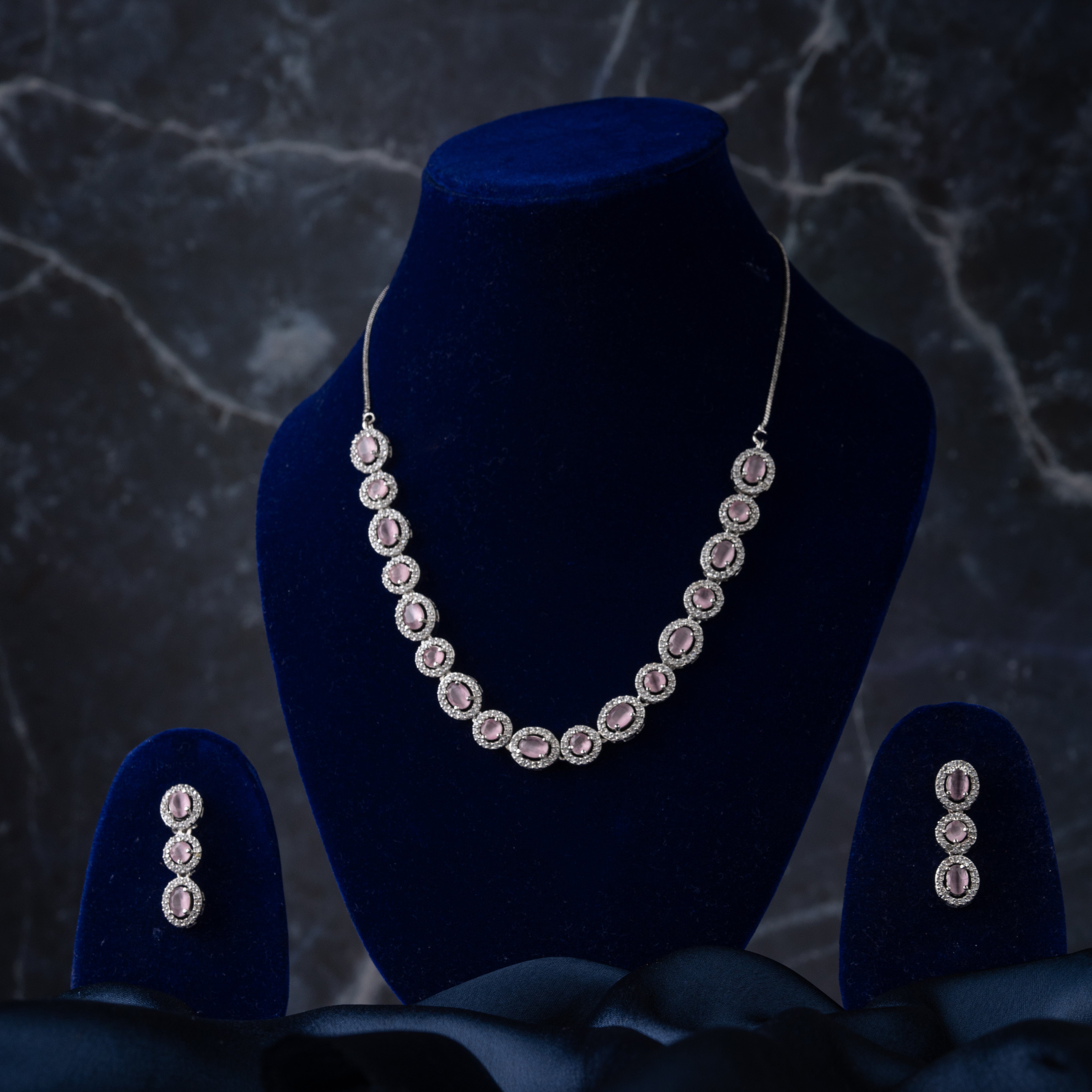 Violet Royal Necklace Set