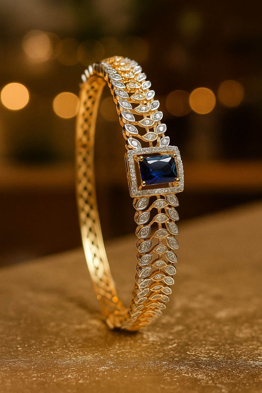 Royal Sapphire Bangle