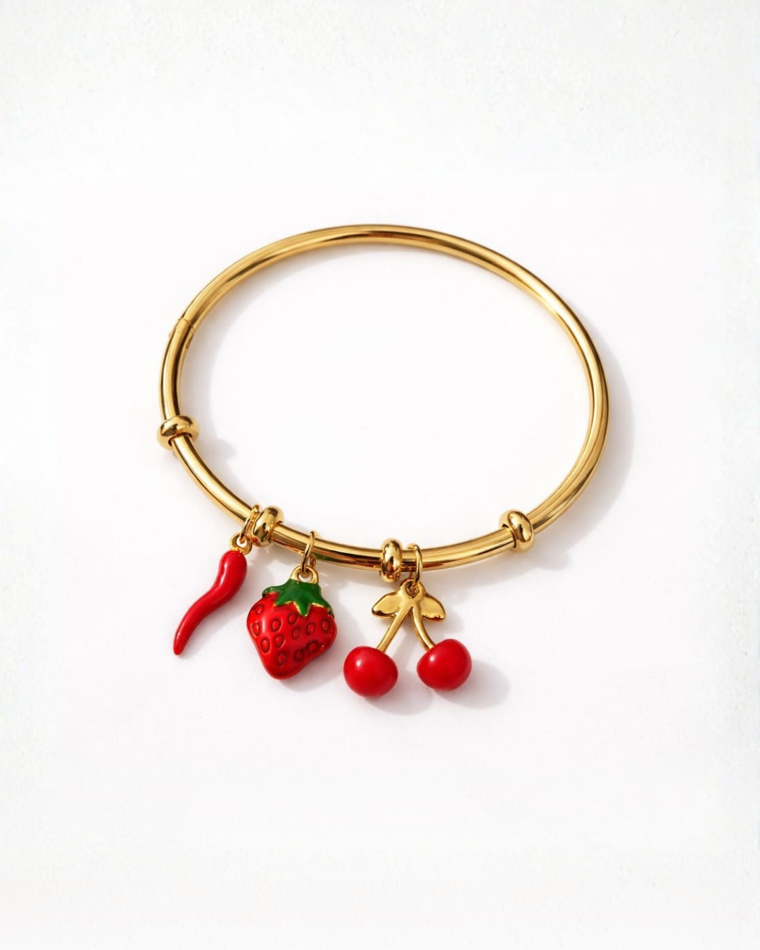Noyo : Gold Plated Openable Bracelet