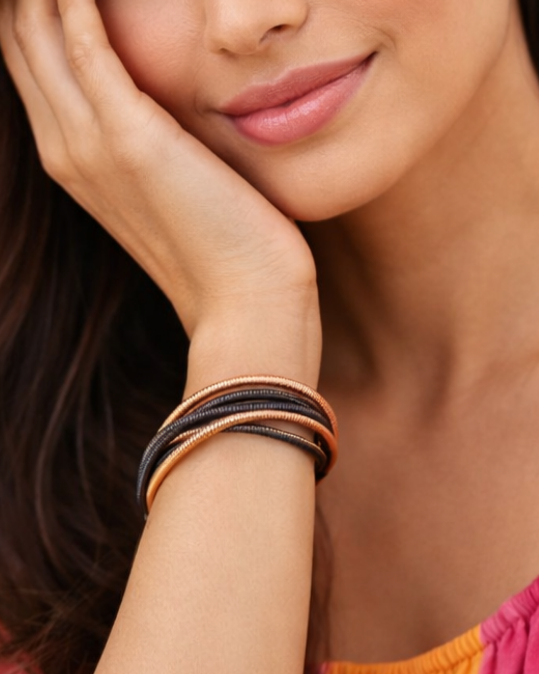 Rasa :  Anti Tarnish Twisted Bracelet