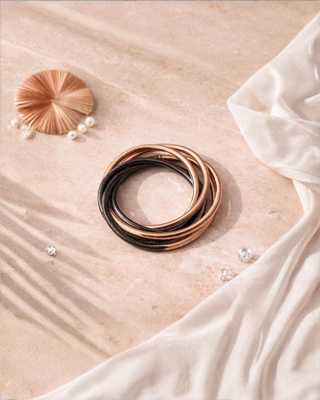Rasa :  Anti Tarnish Twisted Bracelet