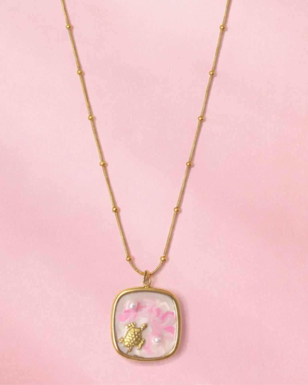 Dawn : Gold Plated Pendant