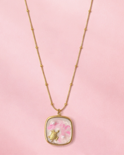 Dawn : Gold Plated Pendant