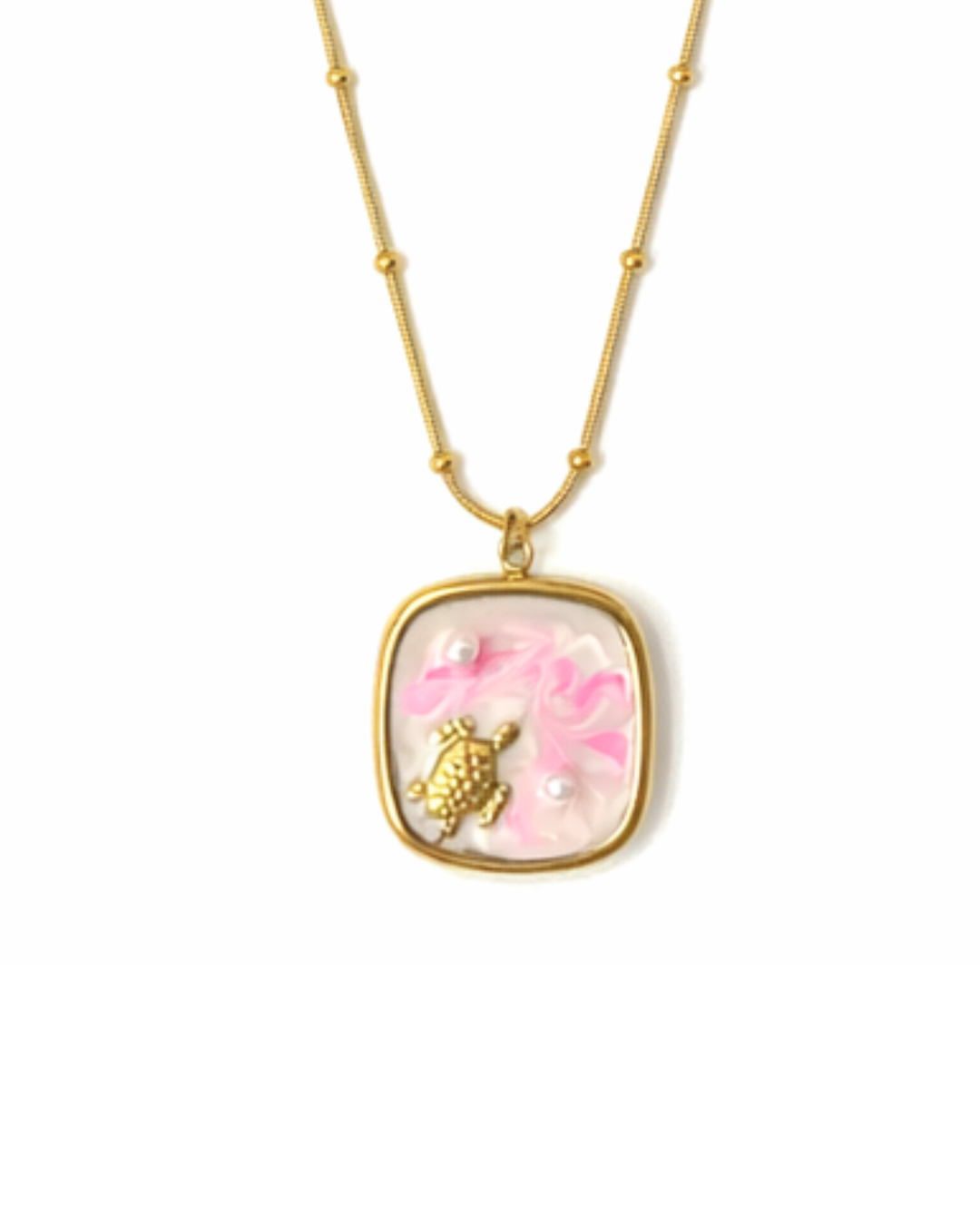 Dawn : Gold Plated Pendant