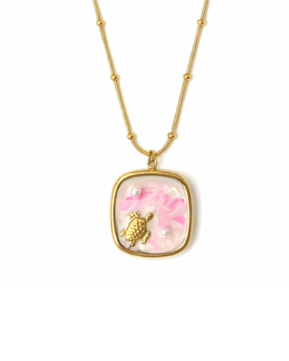 Dawn : Gold Plated Pendant