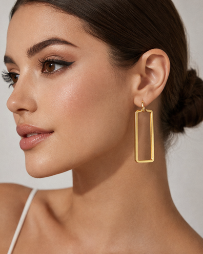 Suki : Gold Plated Hoop