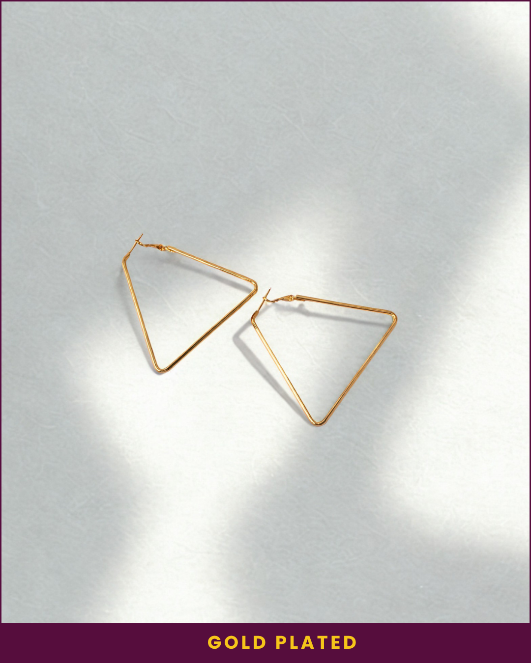 Adora : Gold Plated Hoop