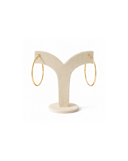 Unika : Gold Plated Hoop