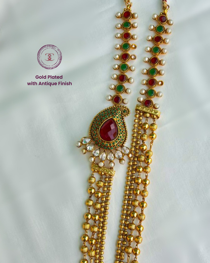Kara : Gold Plated Necklace Set