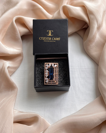 Pragya : Gold plated AD Ring