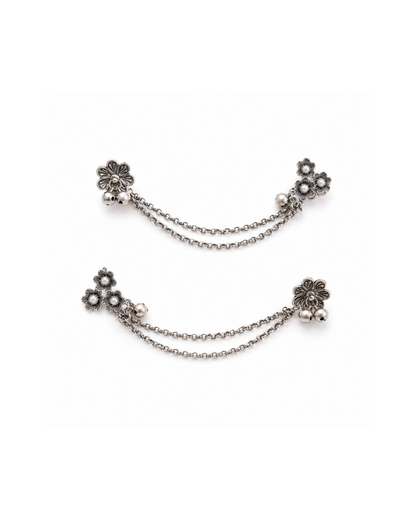 Rani : Oxidised Earrings