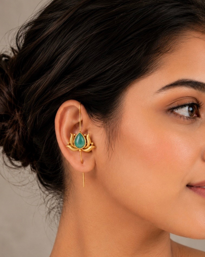 Traya : Gold/Silver Plated Earrings