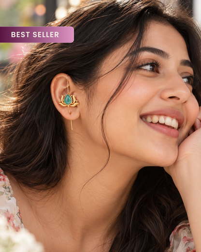 Traya : Gold/Silver Plated Earrings