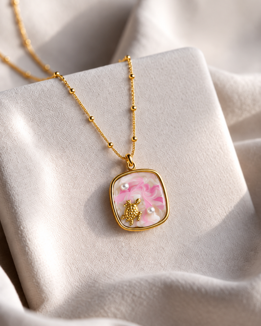 Dawn : Gold Plated Pendant