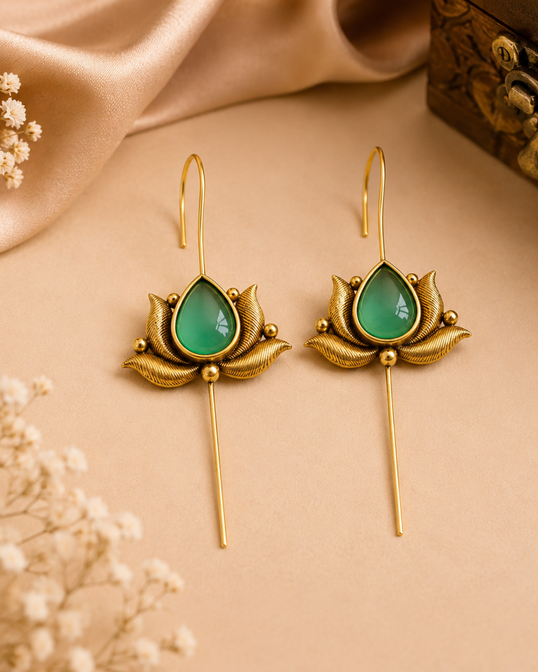 Traya : Gold/Silver Plated Earrings