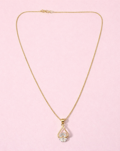 Miren : Gold Plated Pendant Set