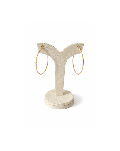 Inari : Gold Plated Hoop