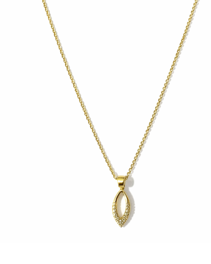 Mosho : Gold Plated Pendant Set