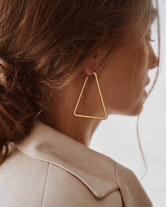 Adora : Gold Plated Hoop