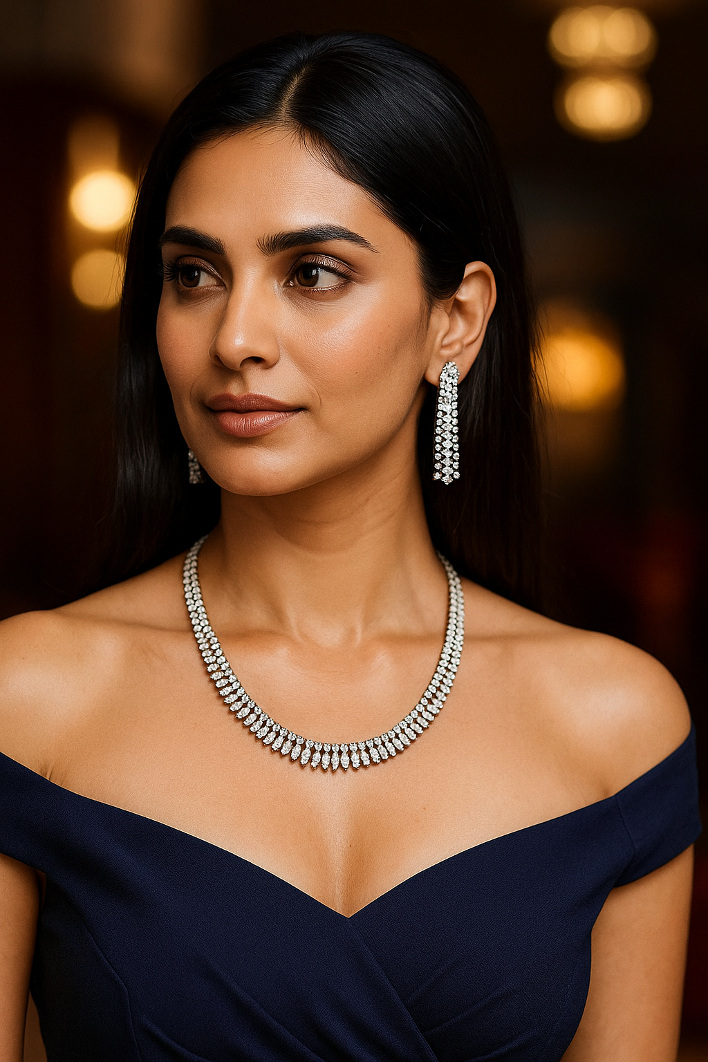 Celestia Carat Luxe Teardrop Set