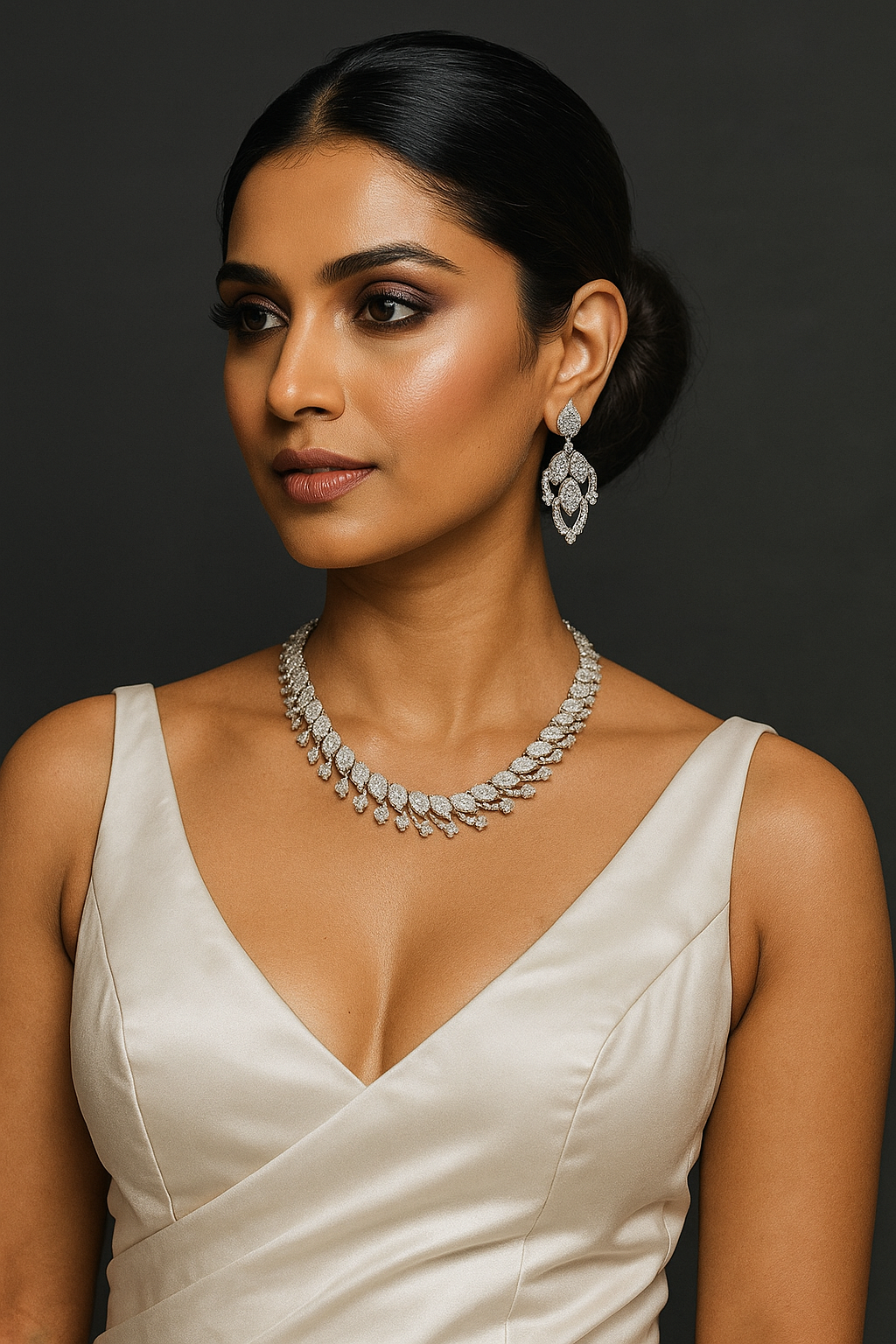 Celestia Carat Diamond Leaf Set