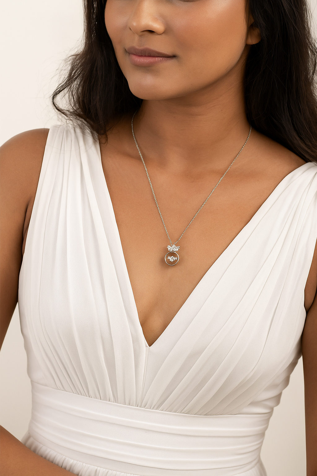 Crown : Silver Plated Pendant