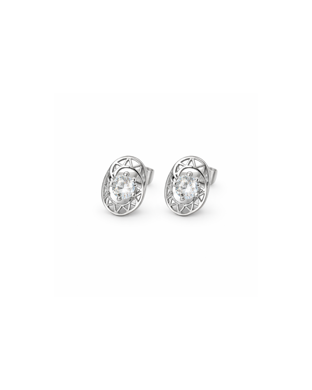 Mirea : Silver Plated Pendant Set