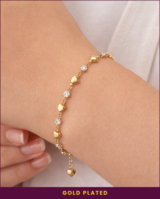 Aakshi : Gold Plated Bracelet