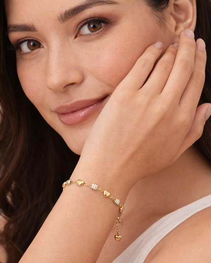 Aakshi : Gold Plated Bracelet