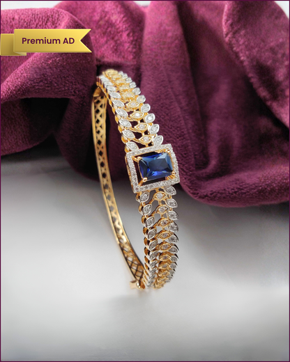 Tarini : Gold Plated AD Kada  (2.4)
