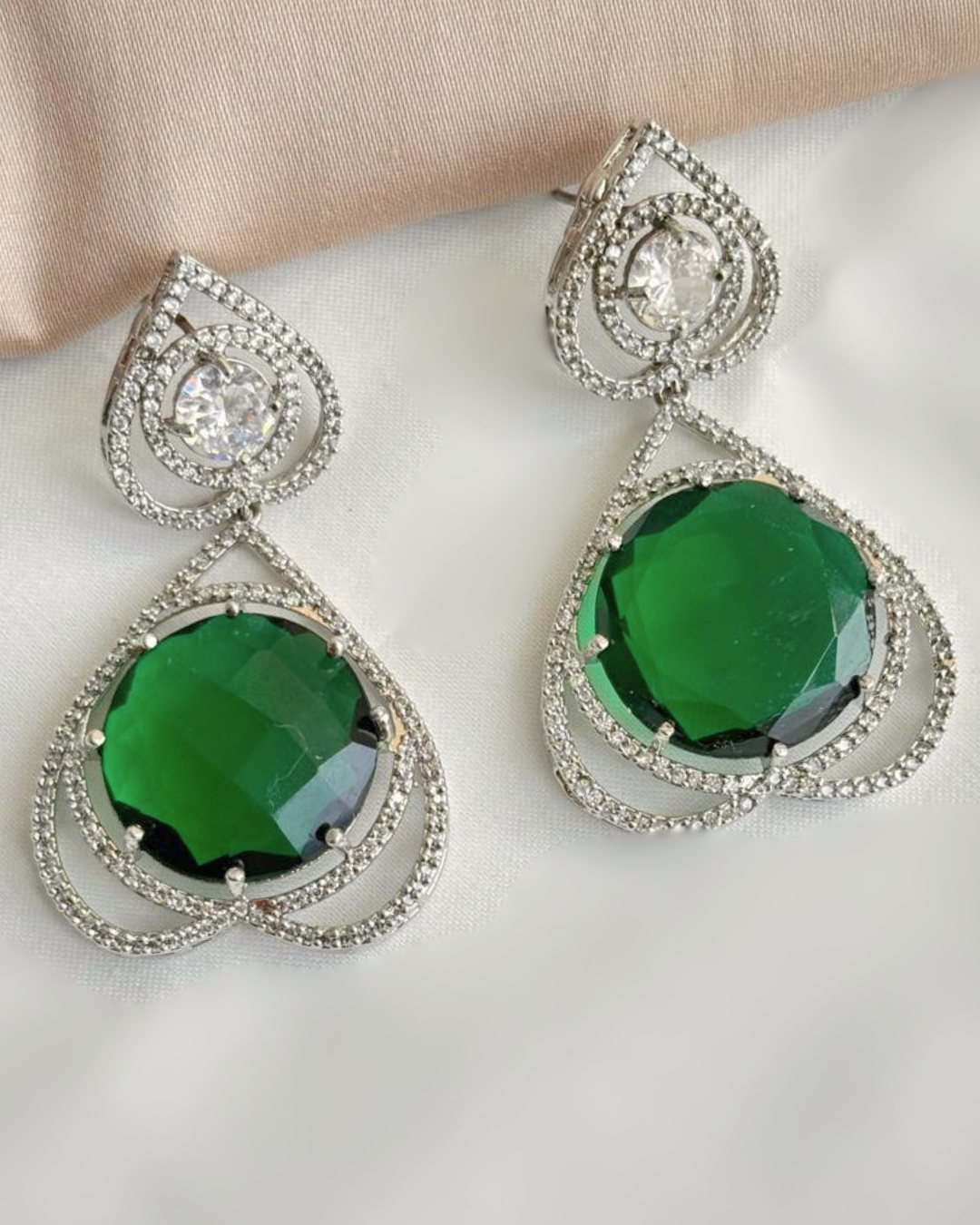 Saanjh : AD Earrings