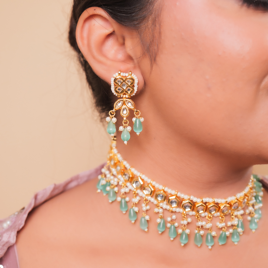 Hexa Charm Necklace Set