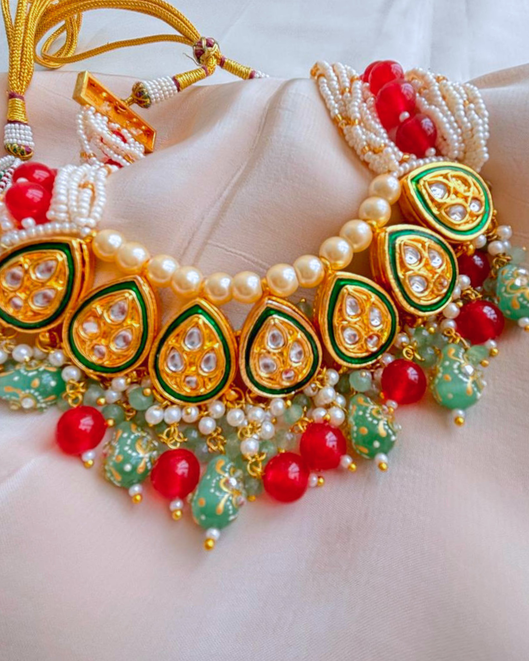 Swaraag : Kundan Necklace Set