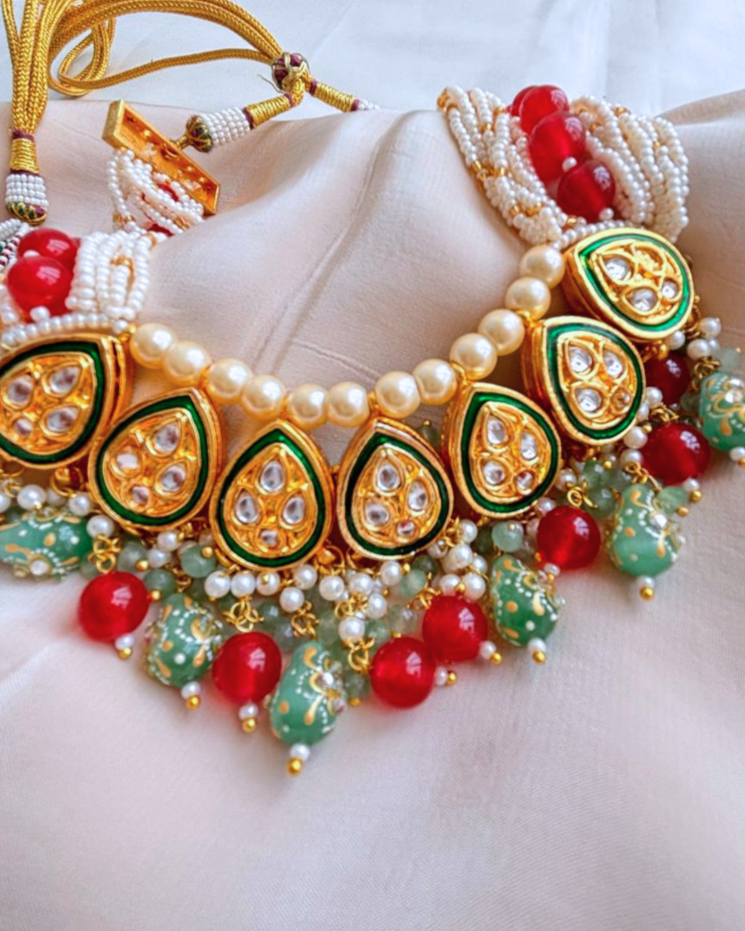 Swaraag : Kundan Necklace Set