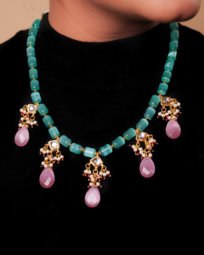 Mayra : Kundan Necklace Set