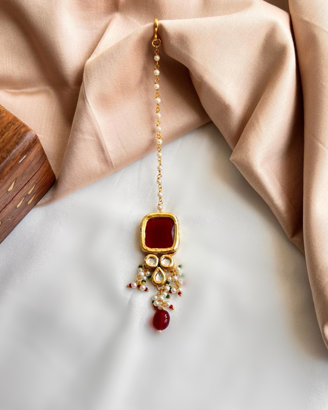 Tattva : Gold Plated  Kundan Necklace Set