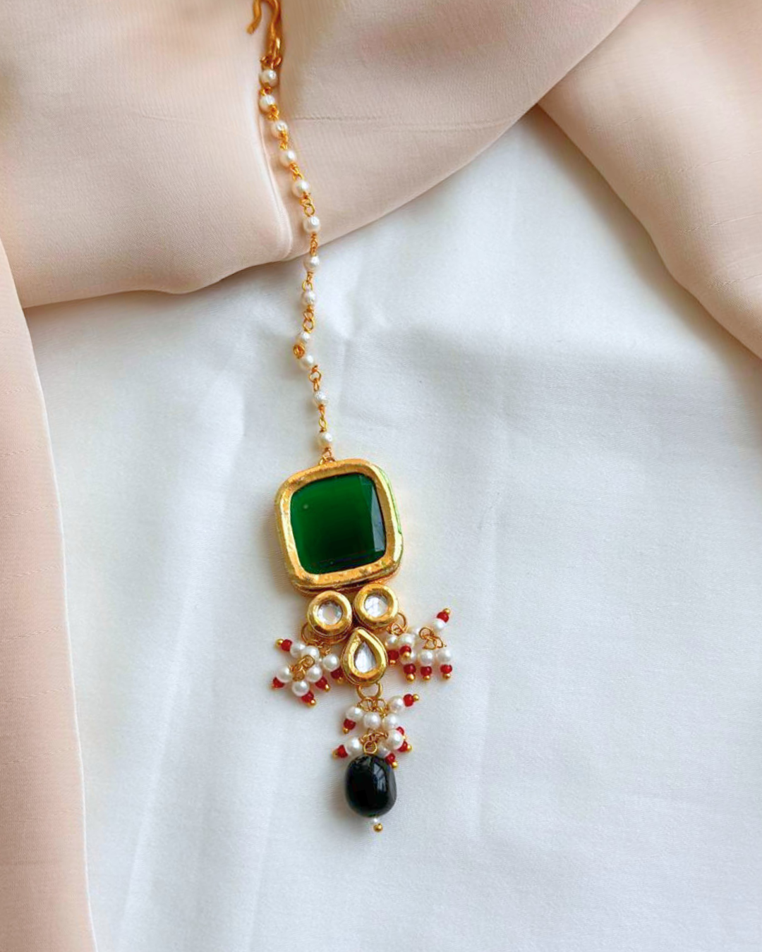 Tattva : Gold Plated  Kundan Necklace Set