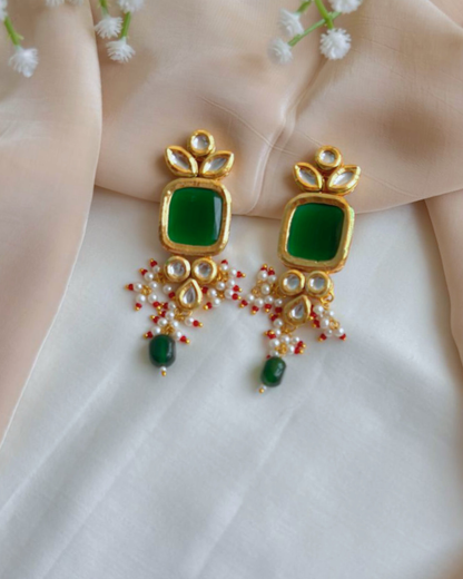 Tattva : Gold Plated  Kundan Necklace Set