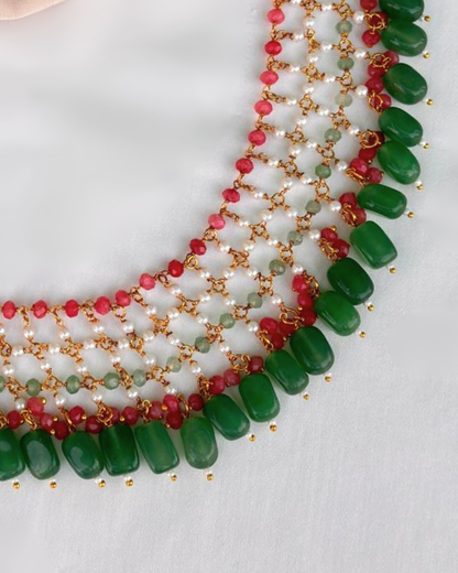 Devika : Kundan Necklace Set