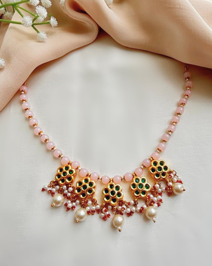 Surmayi : Kundan Necklace Set