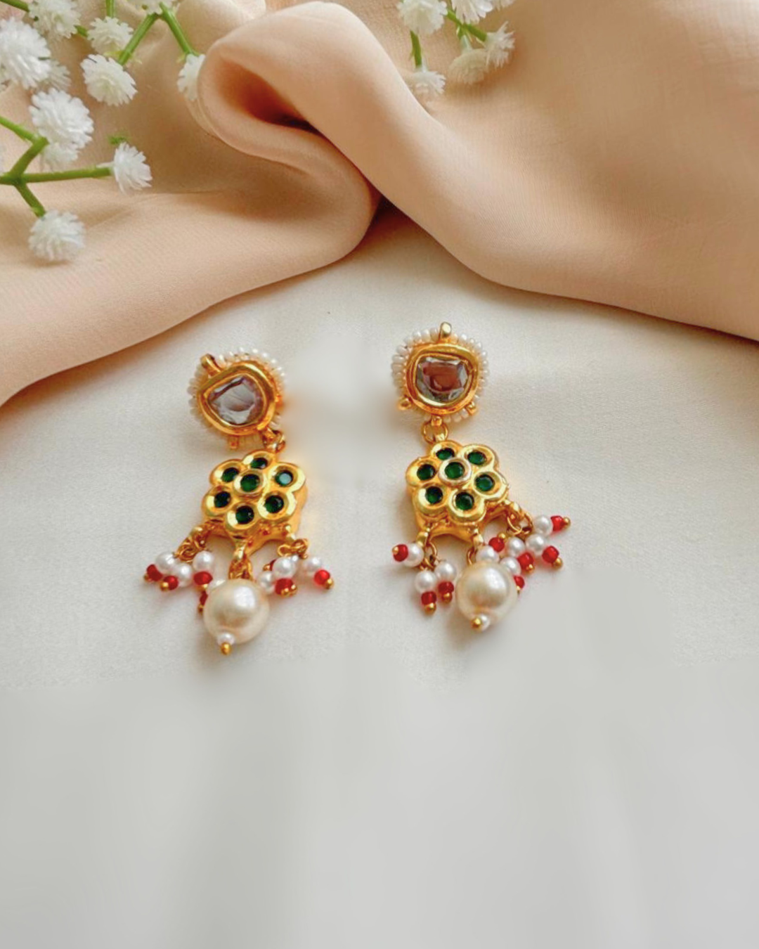 Surmayi : Kundan Necklace Set